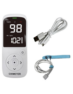 Oxímetro de Pulso para Bebés Heal Force con Alarmas Ajustables