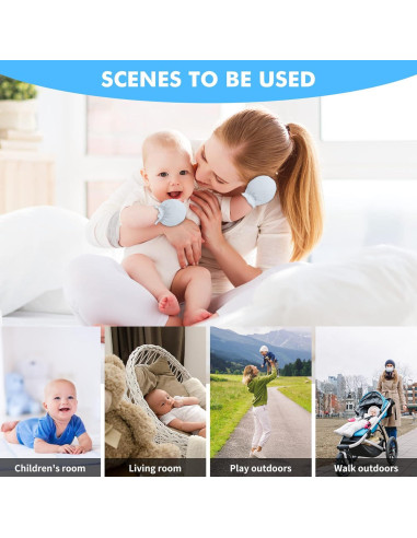 12 Pares Manoplas para Bebés Liwely 100% Algodón Unisex