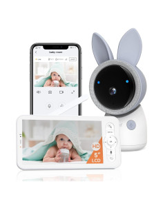 Monitor de Bebé Arenti WiFi 4MP con Visión Nocturna y Audio