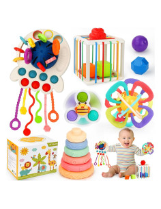 Juguetes Montessori para Bebés 6-12 Meses 5 en 1 CHILLIFE