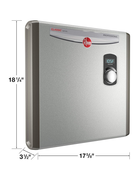 Calentador de Agua Eléctrico Sin Tanque Rheem RTEX-24 24kW 240V