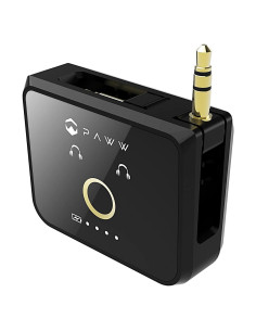 Transmisor de Audio Bluetooth Paww WaveCast - 30m, Carga Rápida