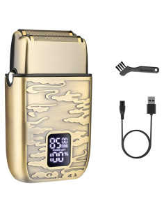 Afeitadora Eléctrica GSKY 2010 Doble Cuchilla Inalámbrica