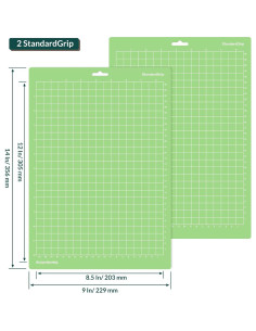 Alfombrillas de Corte WISYOK 30.5x21.6 cm Paquete de 2 2
