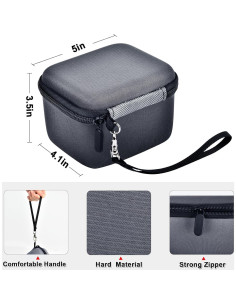 Funda PAIYULE para Cargador Anker 3-en-1 MagSafe Gris 2