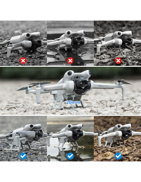 Patas de Aterrizaje STARTRC para Drone DJI Mini 4 Pro