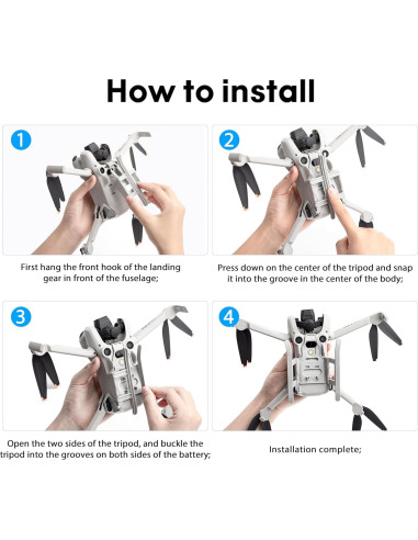 Patas de Aterrizaje STARTRC para Drone DJI Mini 4 Pro