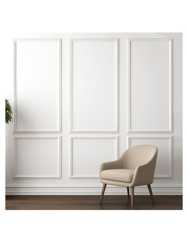 Kit de Molduras de Pared Autoadhesivas Kingump 30 Piezas