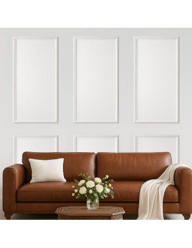 Kit de Molduras de Pared Autoadhesivas Kingump 30 Piezas