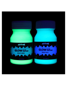 Juego de Pintura Acrílica que Brilla en la Oscuridad ARTME 120ml
