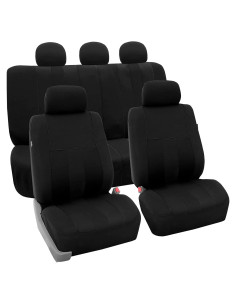 Funda de Asiento de Coche FH Group - Ajuste Universal, Negro