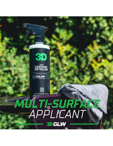 Detallador Cerámico 3D GLW 64 oz Hidrofóbico Brillante