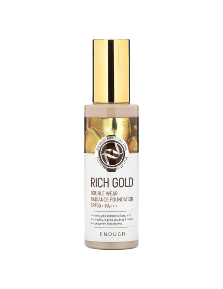 Base de Radiancia Doble Wear Suficiente Oro Rico 100 ml SPF 50+