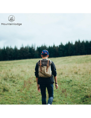 Forro de Saco de Dormir MOUNTAINLODGE Ultraligero Negro