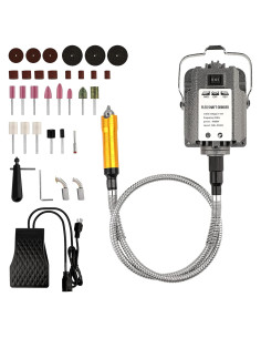 Herramienta Rotativa Eléctrica ATOLS 1000W Eje Flexible 30000 RPM