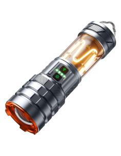 Linterna LED Recargable ADDplus 90000 Lúmenes 5000mAh Impermeable