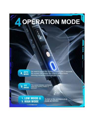 Cuchillo Cortador Ultrasónico Gareschten JM-Y10 Pro 40kHz