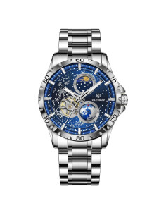 Reloj Automático para Hombres GLENAW 43mm Dial Cielo Estrellado