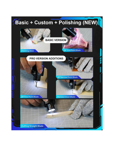 Cuchillo Cortador Ultrasónico Gareschten JM-Y10 Pro 40kHz