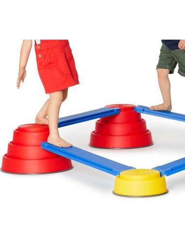 Set de 10 Piezas GONGE Construye N' Equilibrio para Principiantes