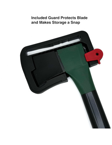 Hacha de Camping Edward Tools 35.56 cm - Afilada y Ergonómica