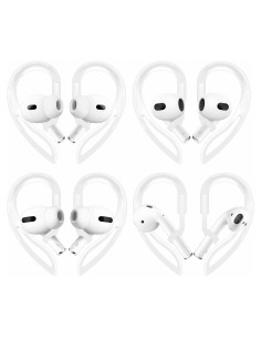 Ganchos de oído ajustables A-Focus para AirPods 4 y Pro 2