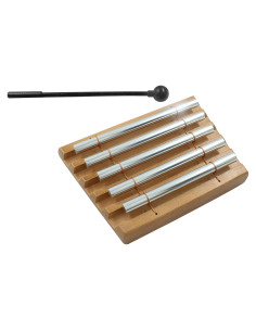 Campana de Meditación Luomorgo 5 Tonos con Mazo 17cm