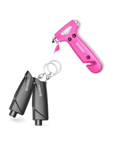 Martillo de Seguridad SINSEN 3 en 1 - Cortador y Rompedor