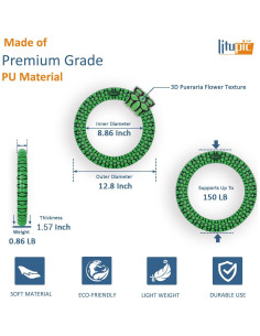 Aros Rebotantes Litupic para Entrenamiento de Agilidad 32.5cm 2