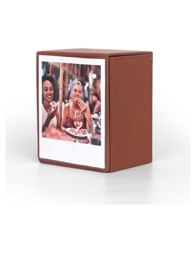 Caja de Almacenamiento para Fotos Leonuliy Marrón 50 Fotos