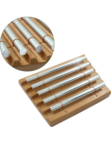 Campana de Meditación Luomorgo 5 Tonos con Mazo 17cm