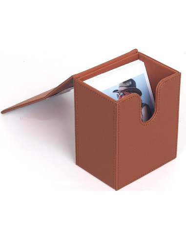 Caja de Almacenamiento para Fotos Leonuliy Marrón 50 Fotos