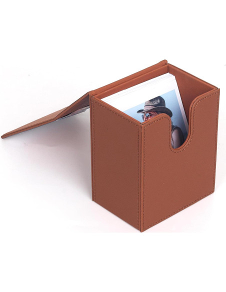 Caja de Almacenamiento para Fotos Leonuliy Marrón 50 Fotos