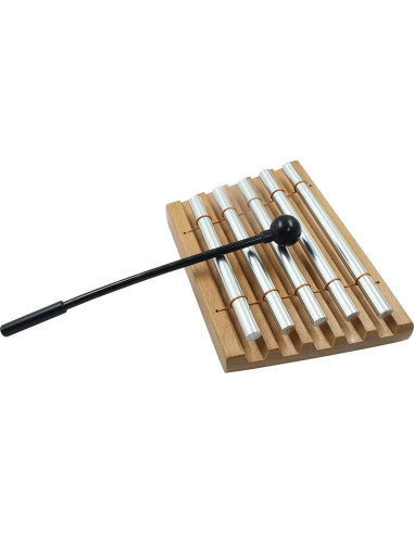 Campana de Meditación Luomorgo 5 Tonos con Mazo 17cm