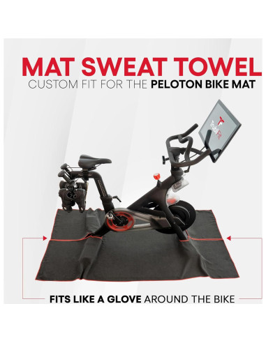 Toalla de Sudor TrubliFit para Bicicleta Peloton 201x98cm