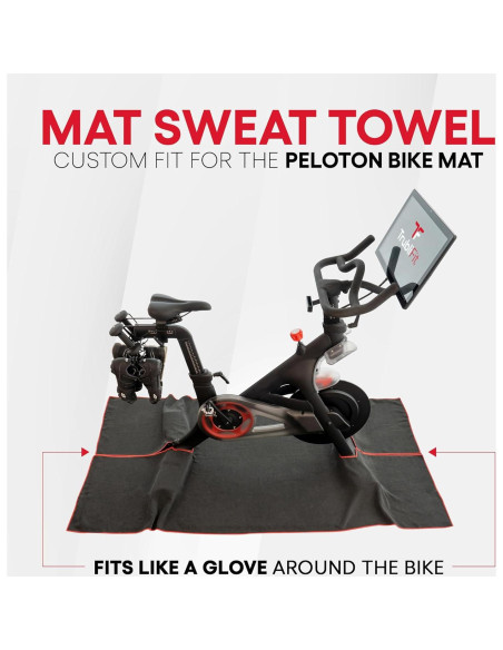 Toalla de Sudor TrubliFit para Bicicleta Peloton 201x98cm