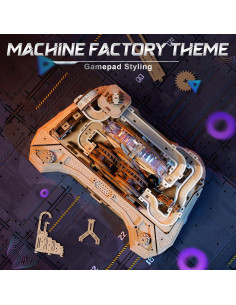 Rompecabezas 3D ROKR Máquina de Pinball DIY - Juguete de Madera 2