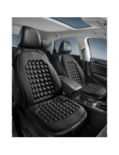 Funda de Asiento de Coche FREMONT AUTO con Masaje - 2PCS Negro 2