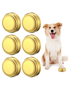 Juego de 6 Botones de Comunicación para Perros VioraWhite