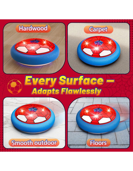 Pelotas de Fútbol Flotantes HopeRock - Paquete de 2 con LED