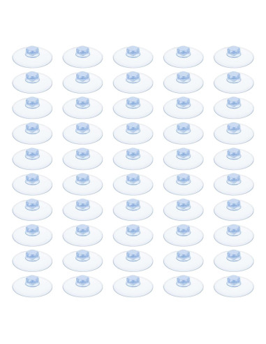 Ventosas Transparentes HJZHII 20mm 50 Pcs Reutilizables