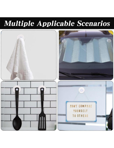 Ventosas Transparentes HJZHII 20mm 50 Pcs Reutilizables