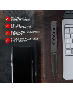 Cuchillo de bolsillo Boker Magnum Urban Tank 11.8 cm acero 2