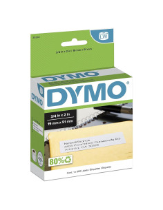 Etiquetas de Dirección de Devolución DYMO 3.8 x 5.1 cm 500 Unidades