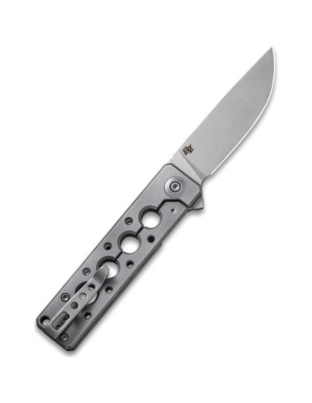 Cuchillo Plegable WeKnife Miscreant 3.0 Titanio 17.4cm Gris