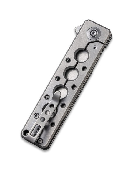 Cuchillo Plegable WeKnife Miscreant 3.0 Titanio 17.4cm Gris