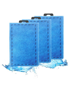 Paquete de 3 Cartuchos de Filtro E Driamor para Acuario