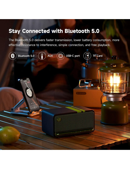 Altavoz Bluetooth Portátil Edifier MP230 20W RMS Negro