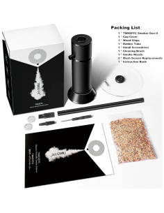Infusor de Humo Portátil TMKEFFC para Comida y Bebidas, Negro 2