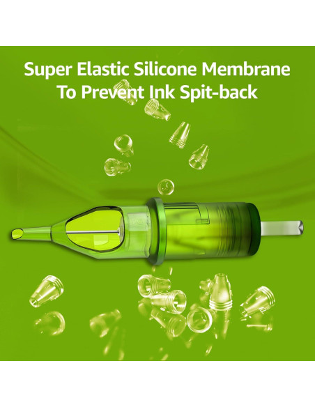 Agujas de Tatuaje Desechables YABA 50pcs Variadas 3RL-11RL